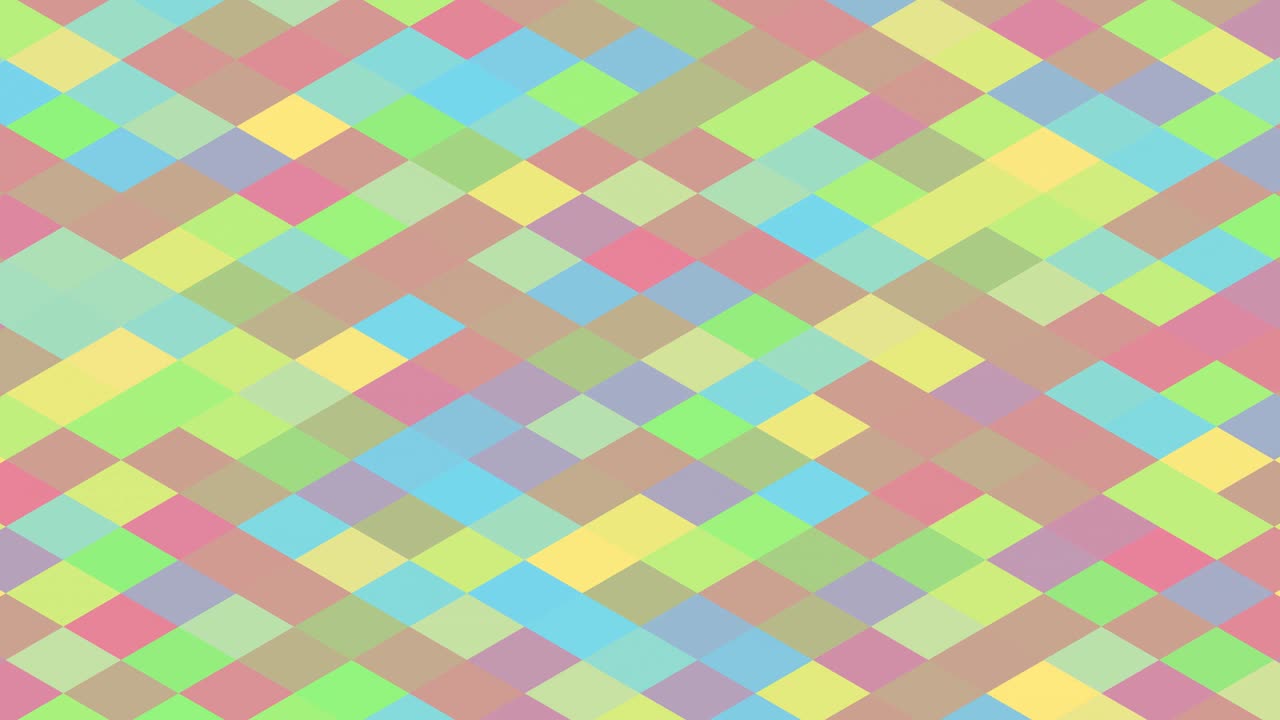 아름다운 다이아몬드 패턴 디자인에 활기찬 봄 부활절 색상 - 4k 원활한 루프 모션 배경 애니메이션