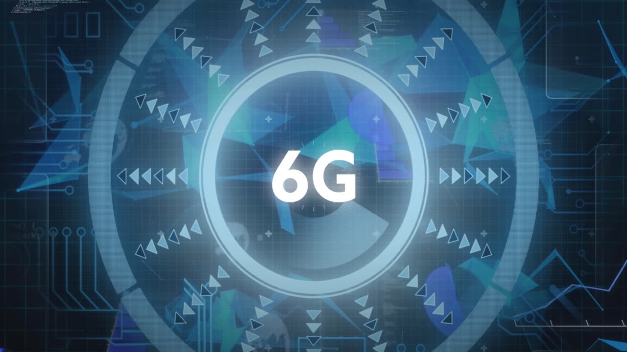 6g 텍스트의 애니메이션, 범위 스캐닝 및 화면에서 데이터 처리