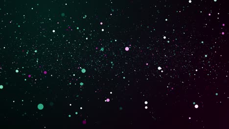 particles green pink event game trailer titles cinematic concert stage background loop