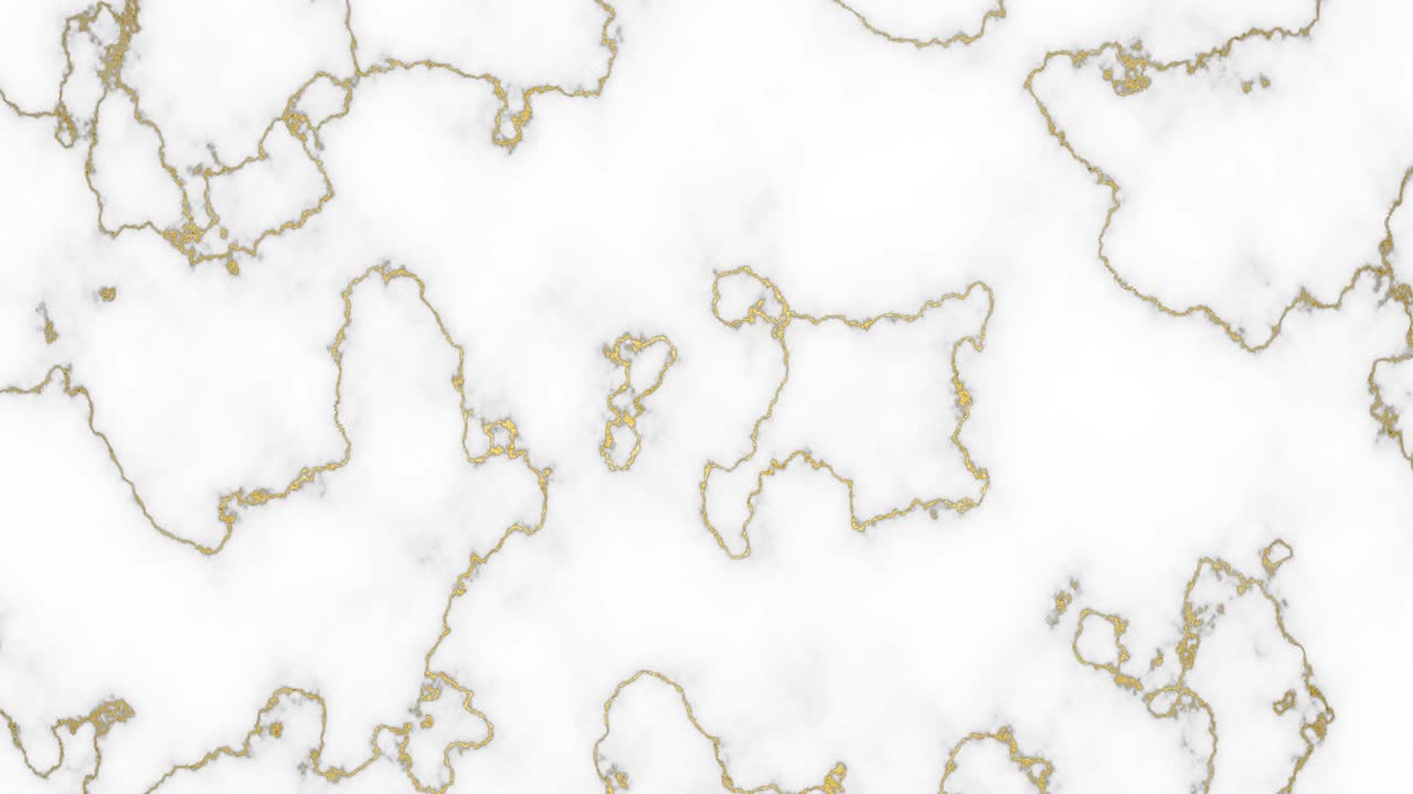 4K raindrop on gold mineral granite and white marble luxury interior background and little wave faded