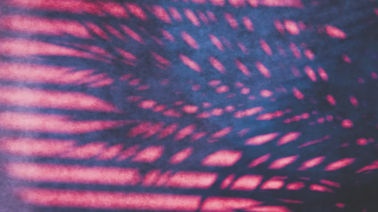 Abstract Light and Shadow Patterns Moving on a Surface