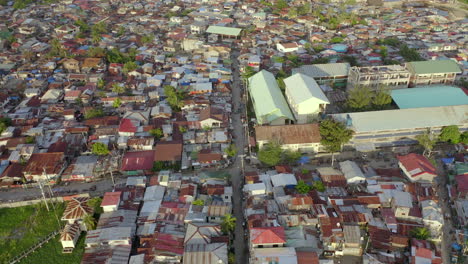 aerial drone video above a green jungle in a warm tropical foreign country-14