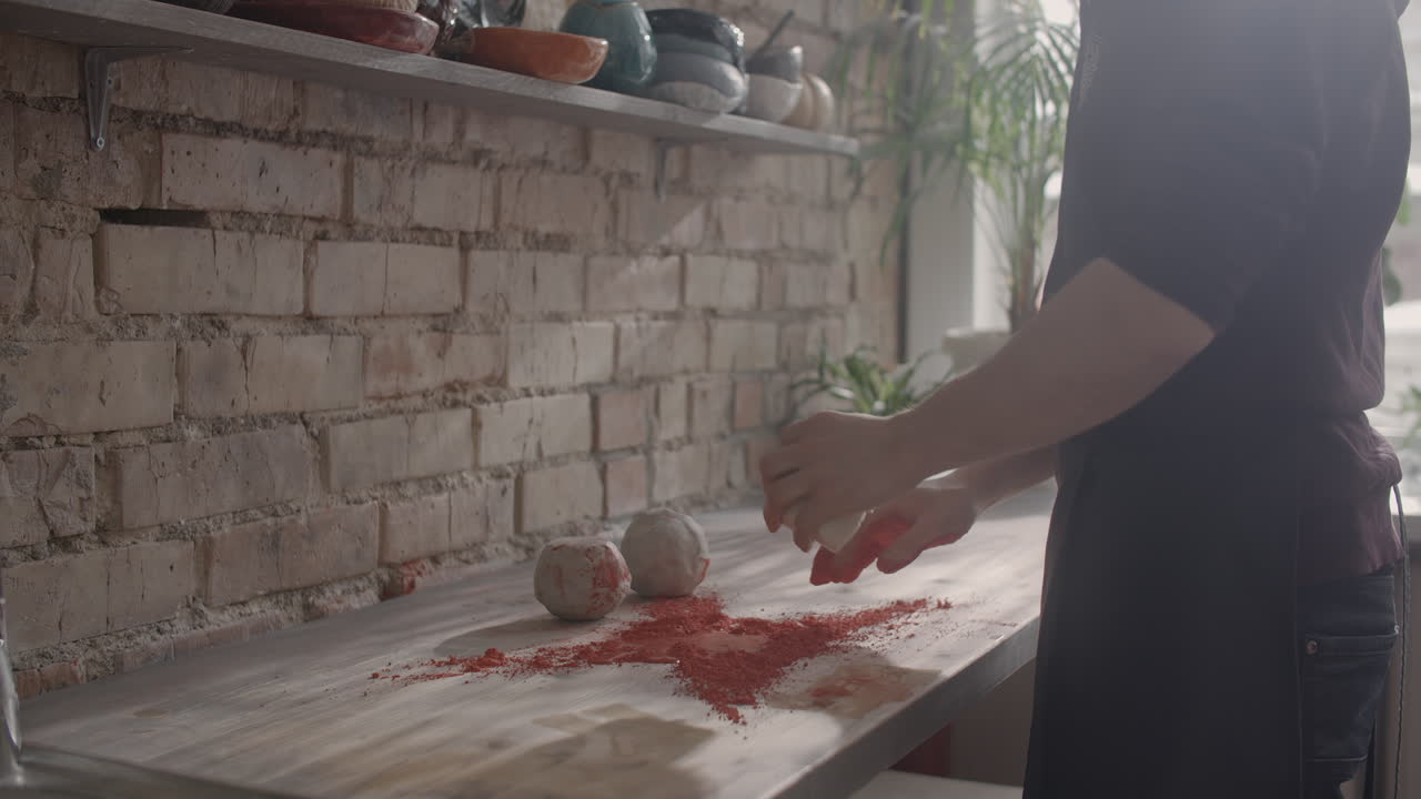 Artisan Painting Pottery