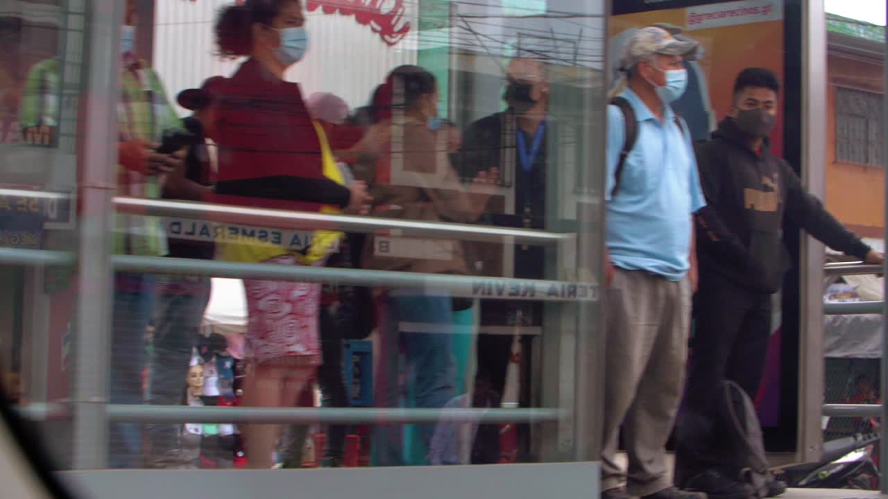 Life in the City During the Pandemic: Scenes from a Bus Stop and Neighborhood