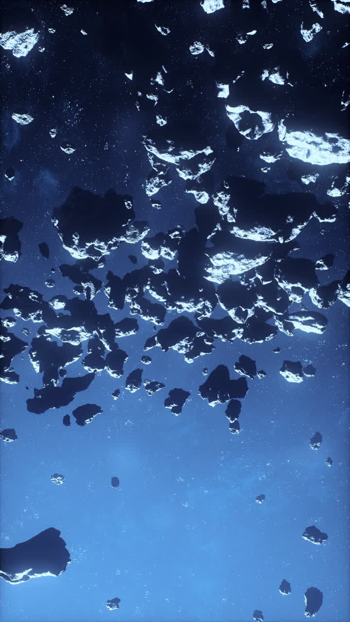 우주에서의 소행성 필드