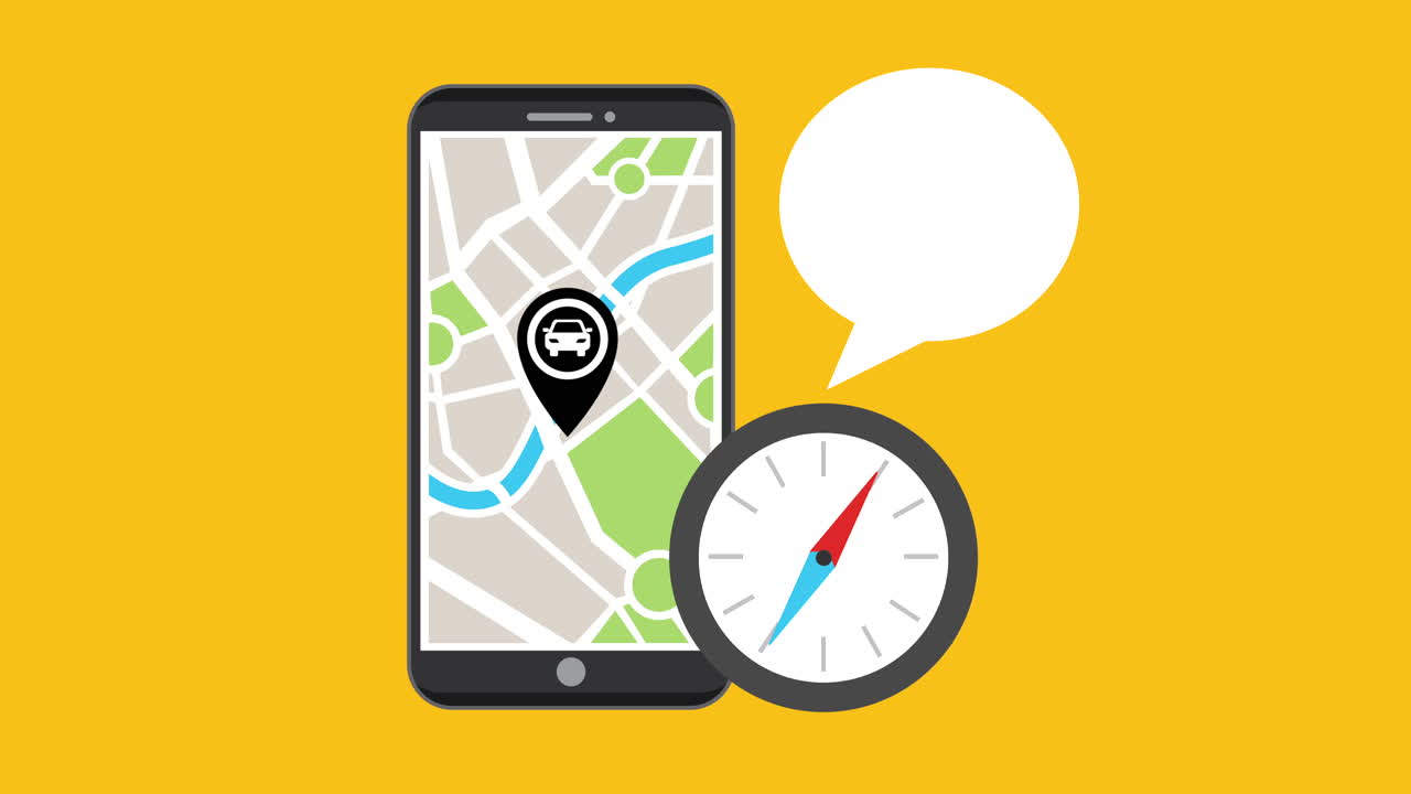 teléfono inteligente con aplicación de transporte de vídeo