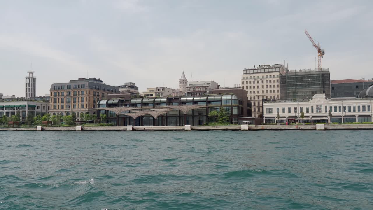 이스탄불의 스카이라인과 갈라타 타워