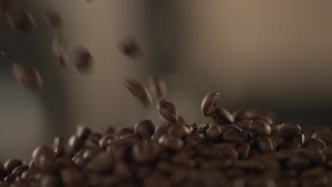 Coffee-beans-tumble-down-into-a-pile