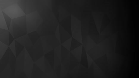 black polygonal background, low poly