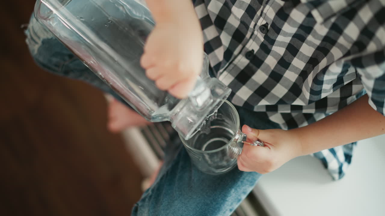 어린이의 음료수