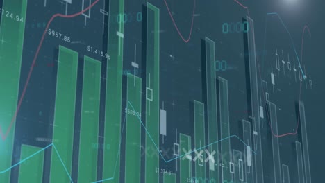 Animation-of-financial-data-processing-with-statistics