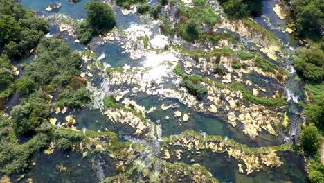 Krka-wasserfälle-Kroatien,-Krka-nationalpark-Kroatien,-Heller-Sommertag