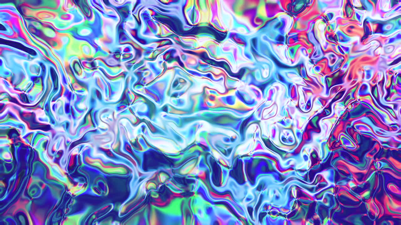 추상적인 액체 색상