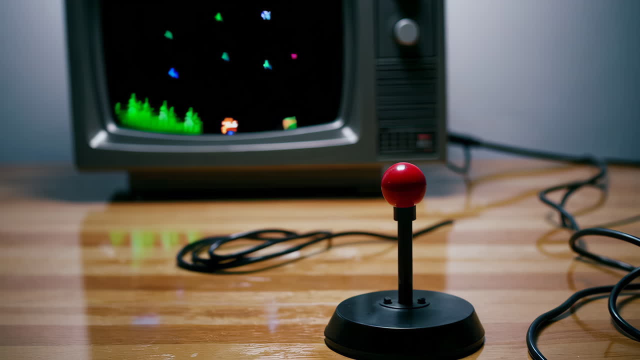 Vintage Gaming Setup