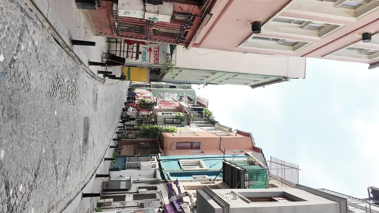 Street with Colorful Buildings