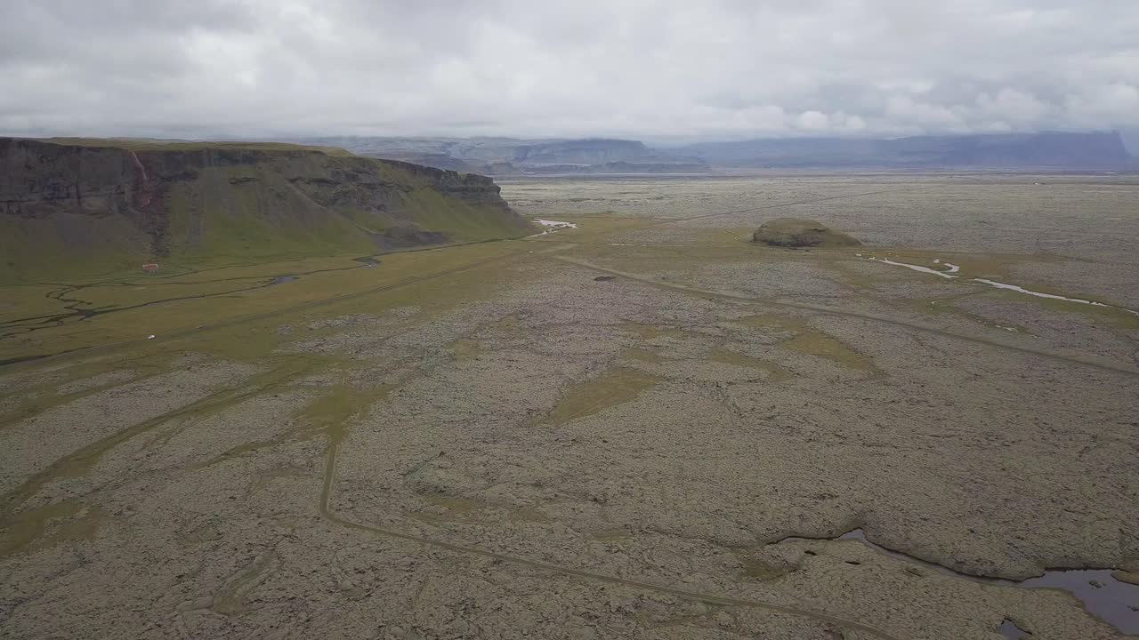 video aereo de fossalar en islandia