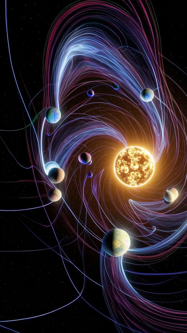 visualización del sistema solar