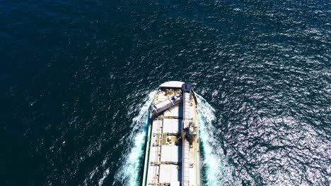 sydney harbour - construction ship four