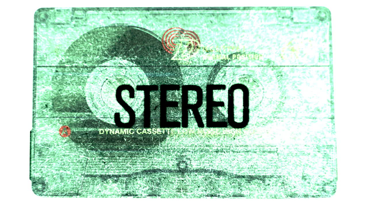 오디오 카세트 애니메이션