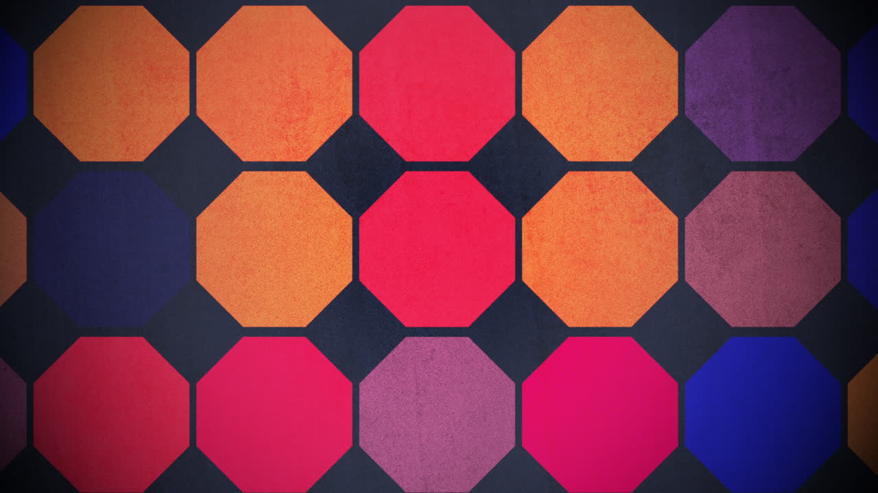 patrón de puntos de colores de movimiento 16