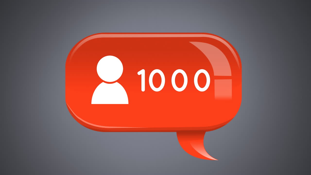 icono de perfil en un icono de burbuja de mensaje