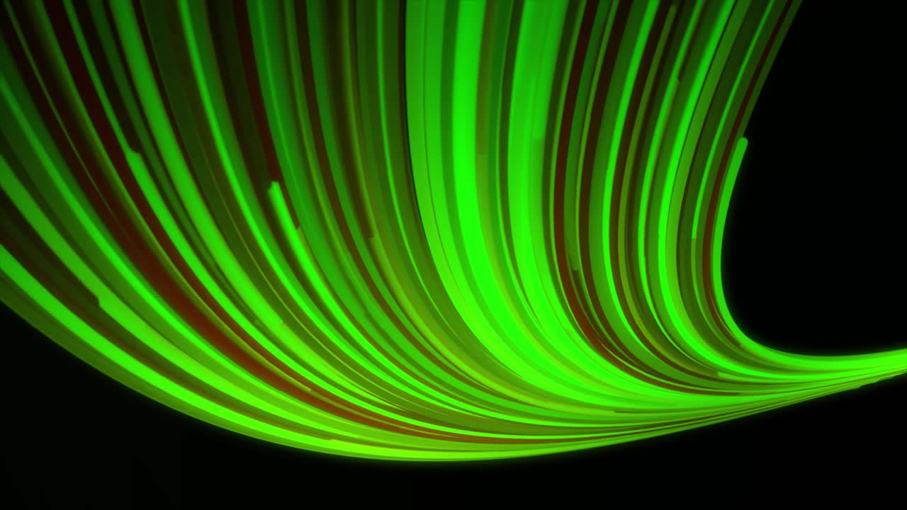 Linee luminose astratte