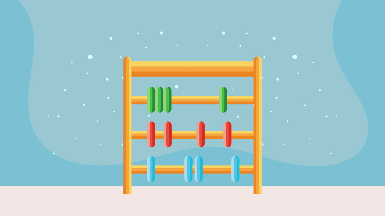 다채로운 나무 아바쿠스