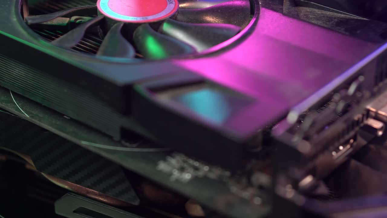 Bunch of Used Graphic Cards, Computer Hardware Close Up
