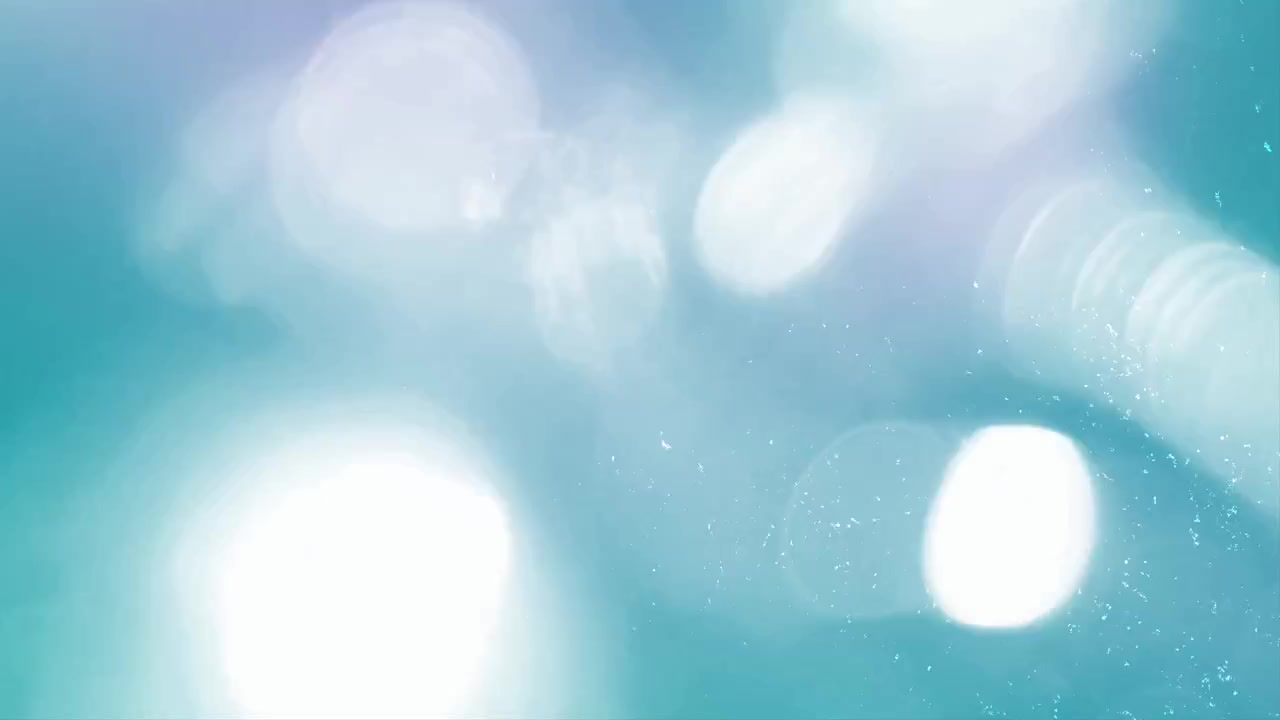 抽象的なライトリークとボケのトランジション