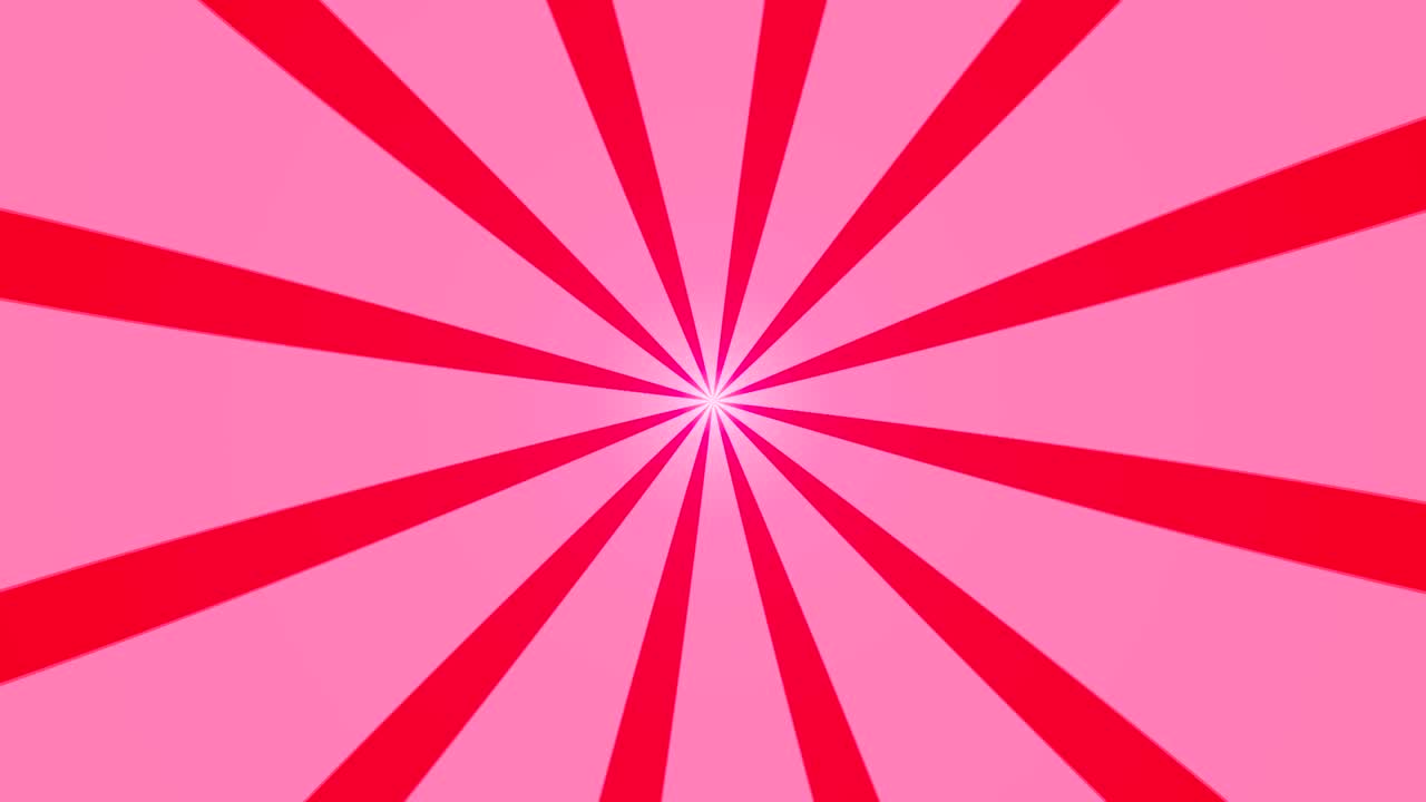 태양 의 애니메이션으로 추상적인 배경, 레트로 방사선 배경, 3d 렌더링