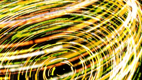 abstract circular light trails