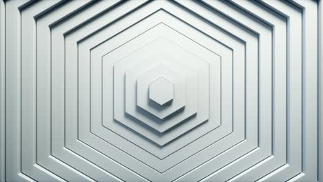 patrón hexagonal abstracto con efecto de desplazamiento