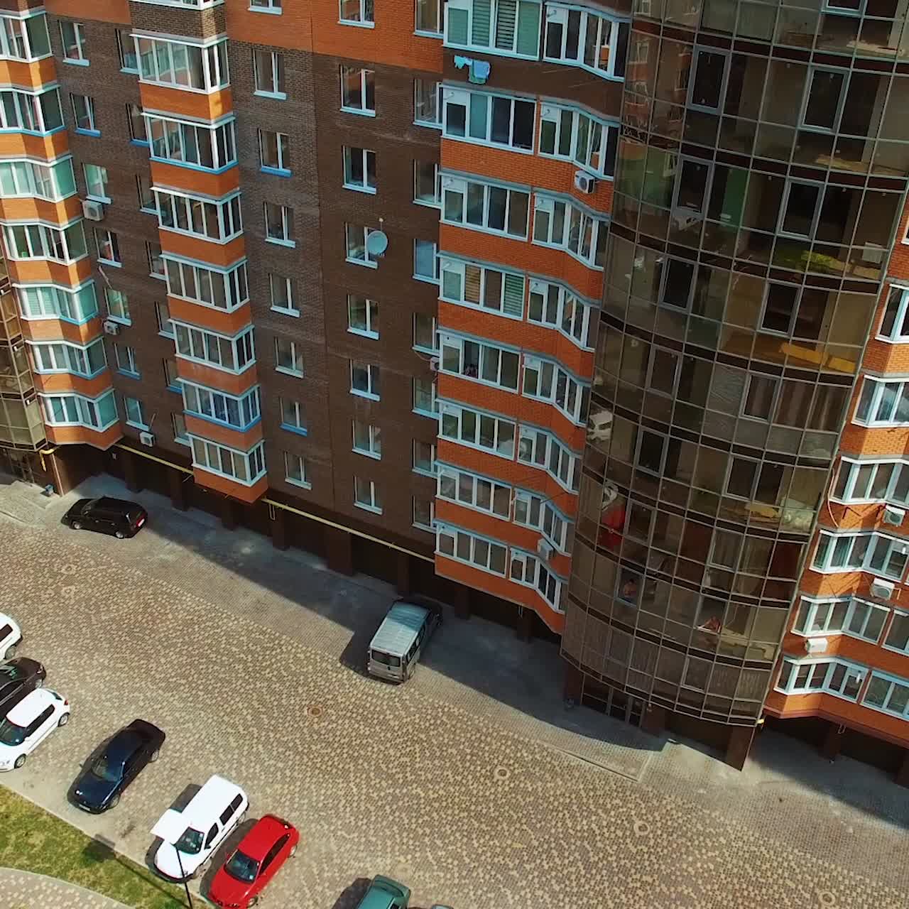 New apartment building