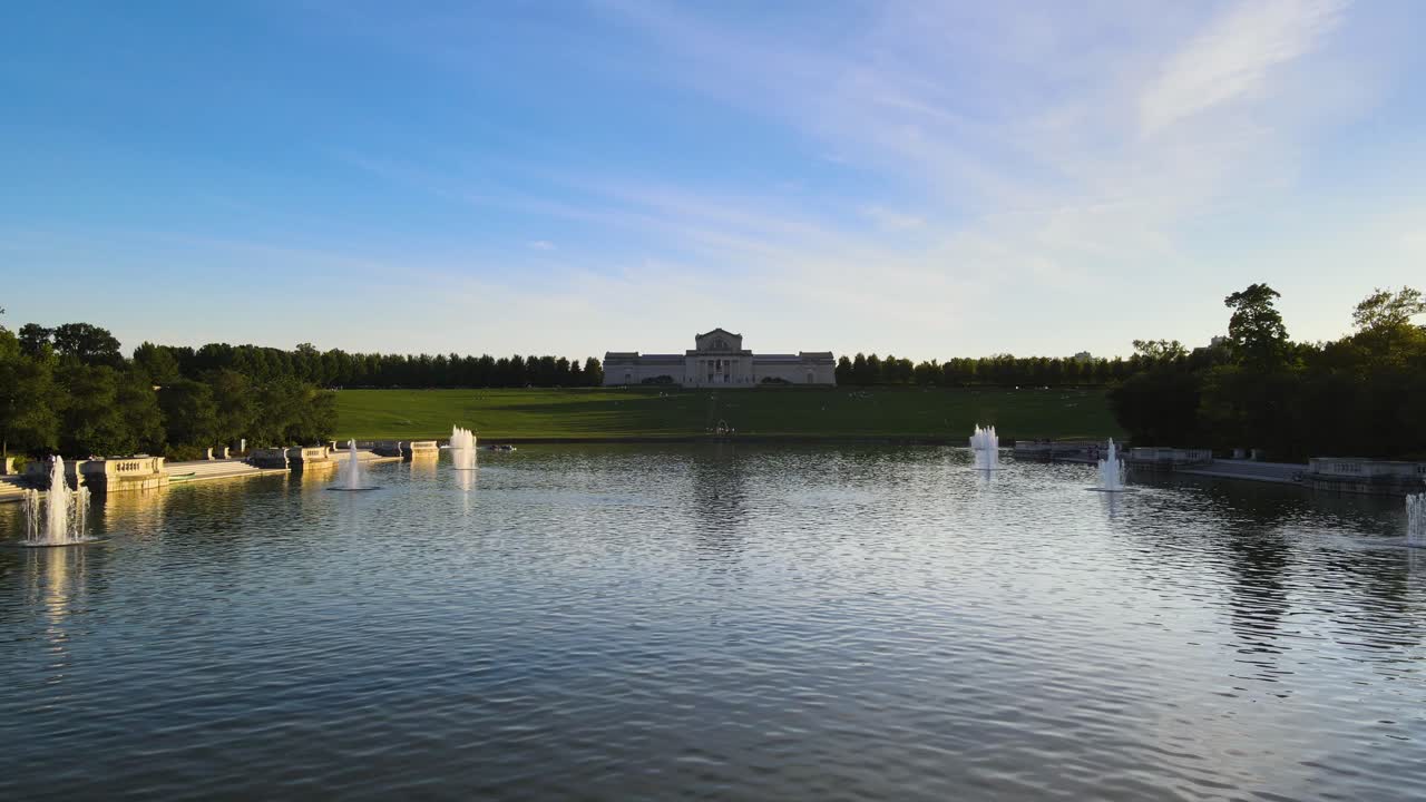 세인트 워싱턴 대학 명문 캠퍼스 건물