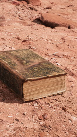 old book found in the desert