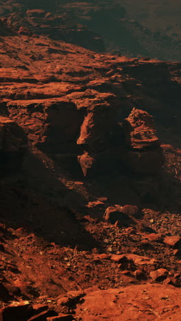 red rock canyon landscape