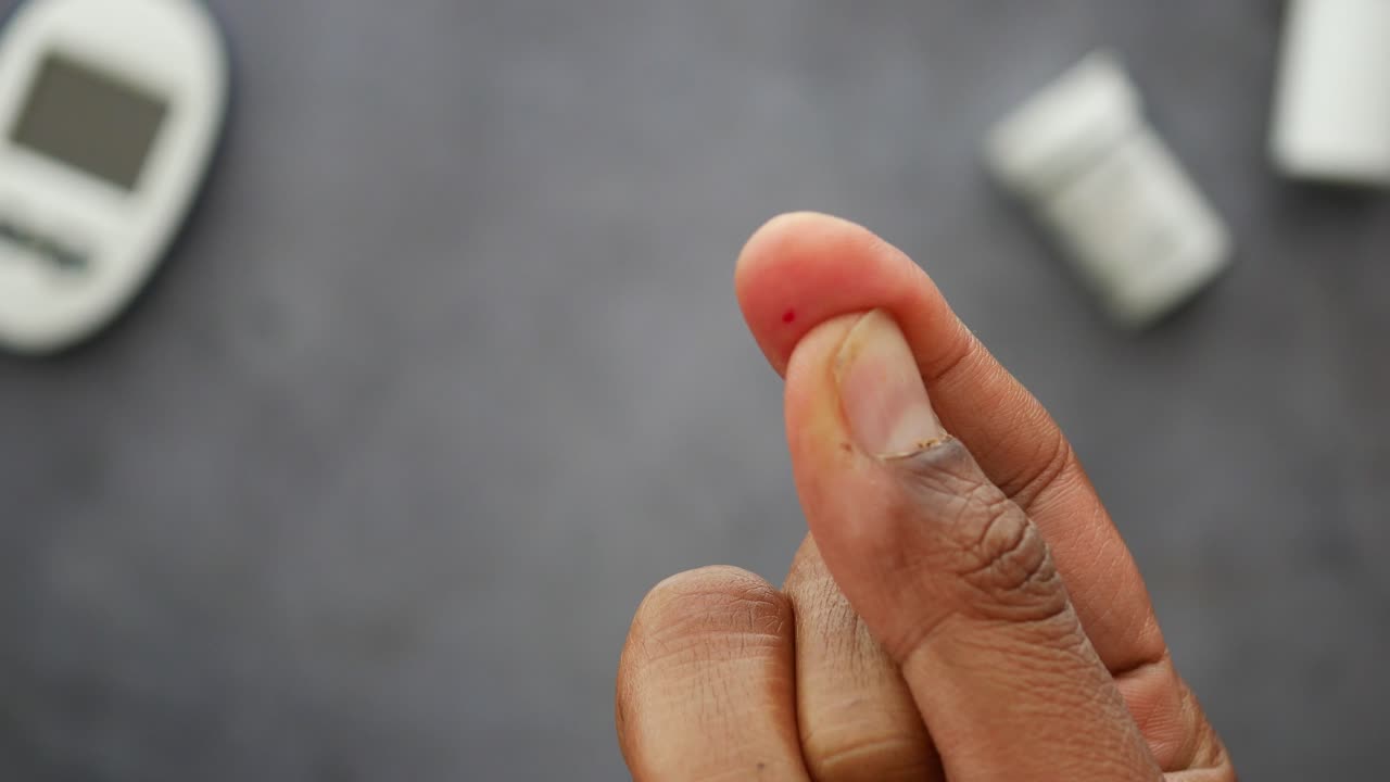 Misurazione della glicemia per il diabete