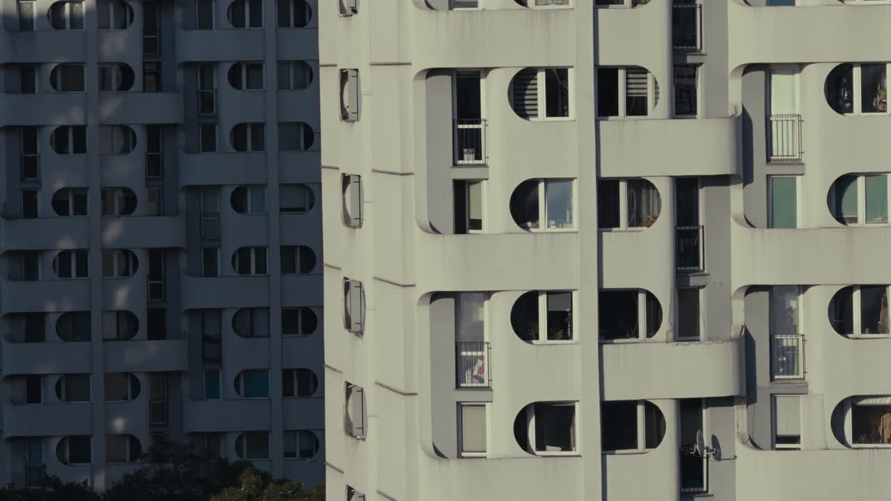 Modern Apartment Buildings Facades