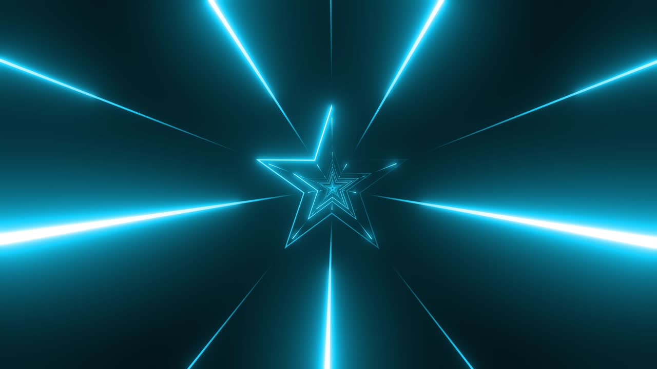 Abstract Star Tunnel