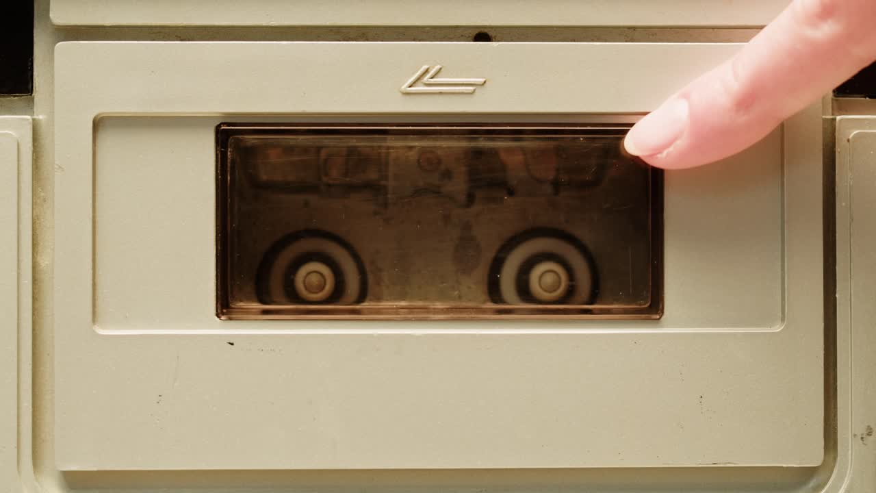 Vintage Cassette Tape Player