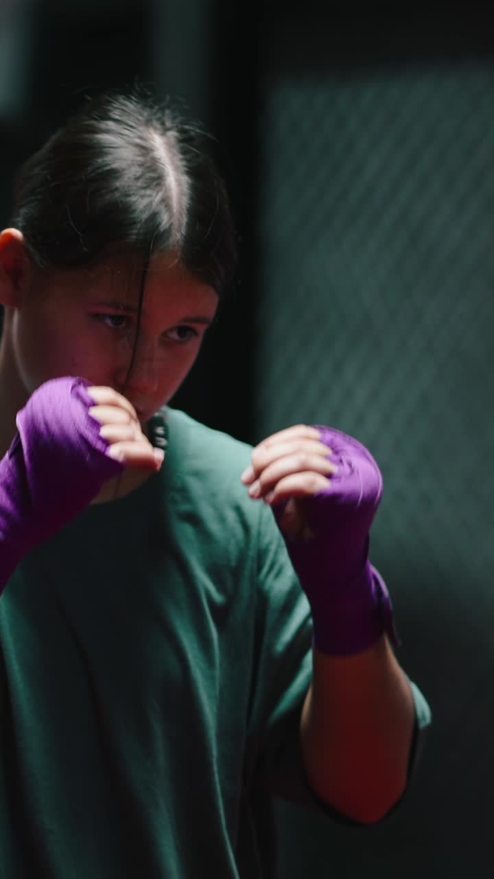 Woman Boxing Workout