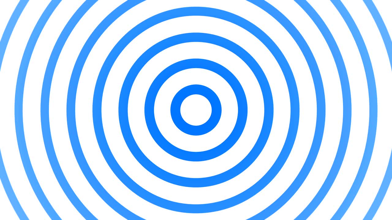 fondo hipnótico radial circular bucle sin fin