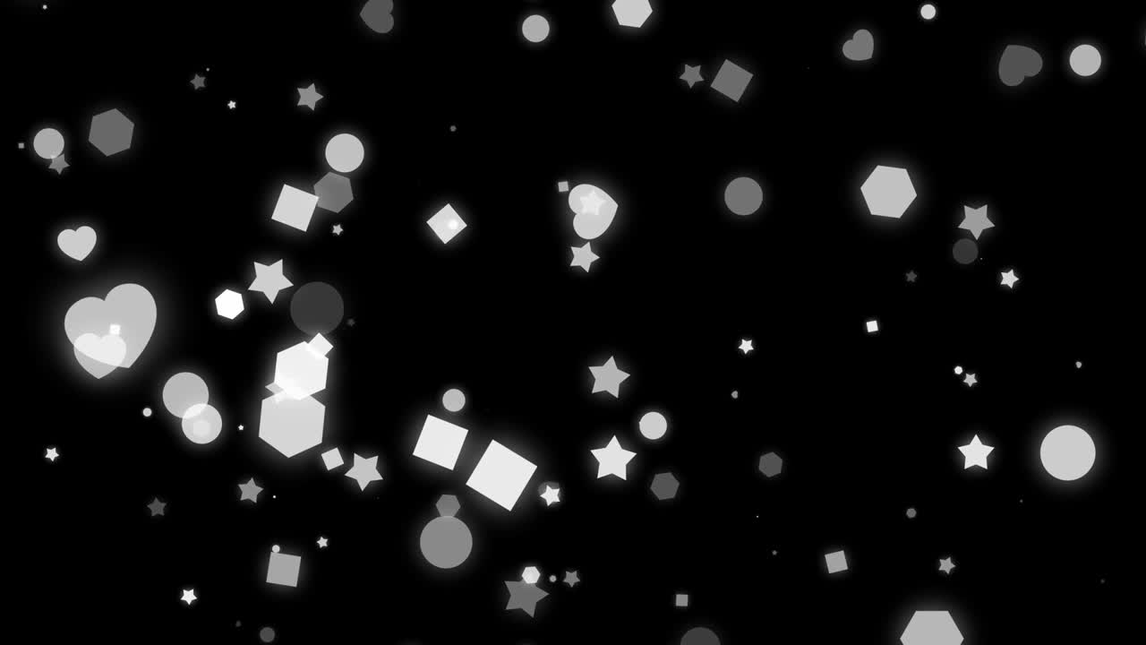 입자 팝 추상 효과 배경