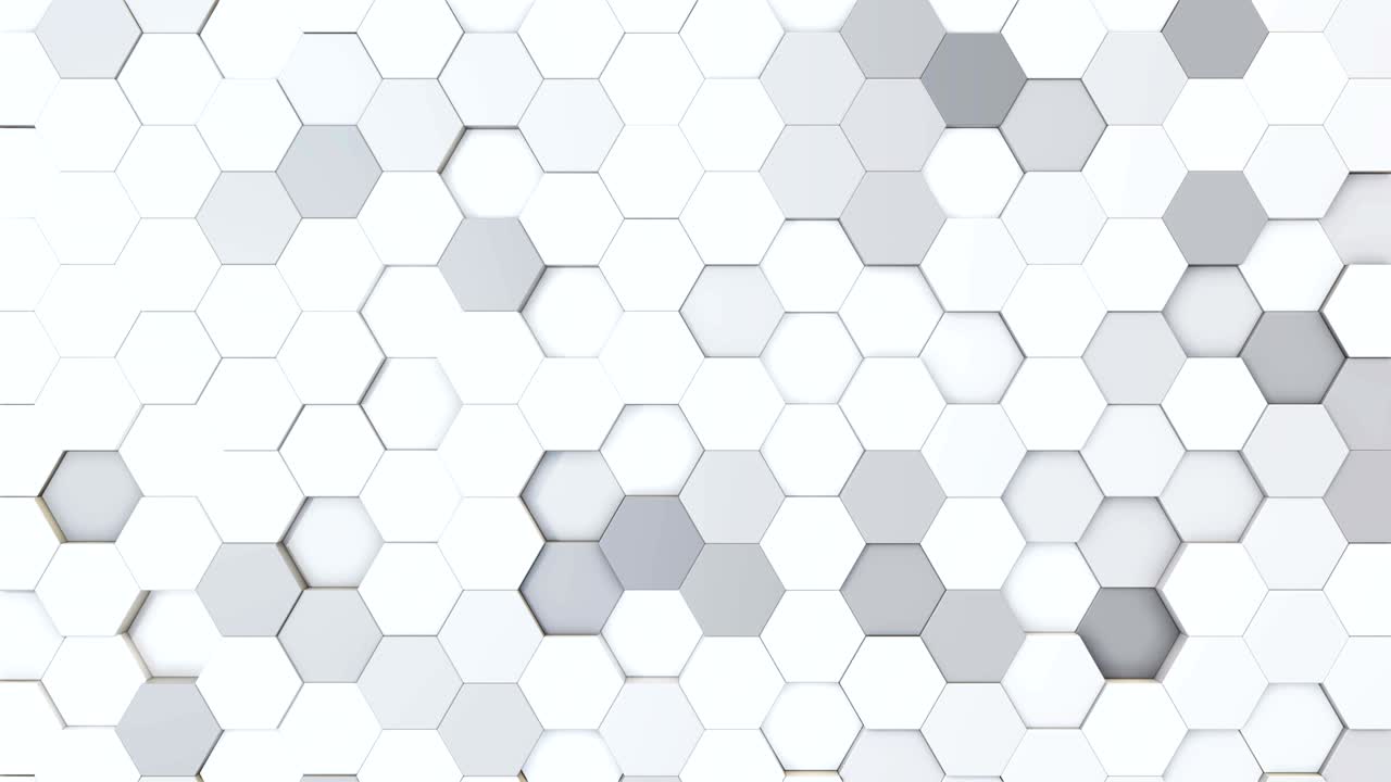 Abstract 3d rendering loop video