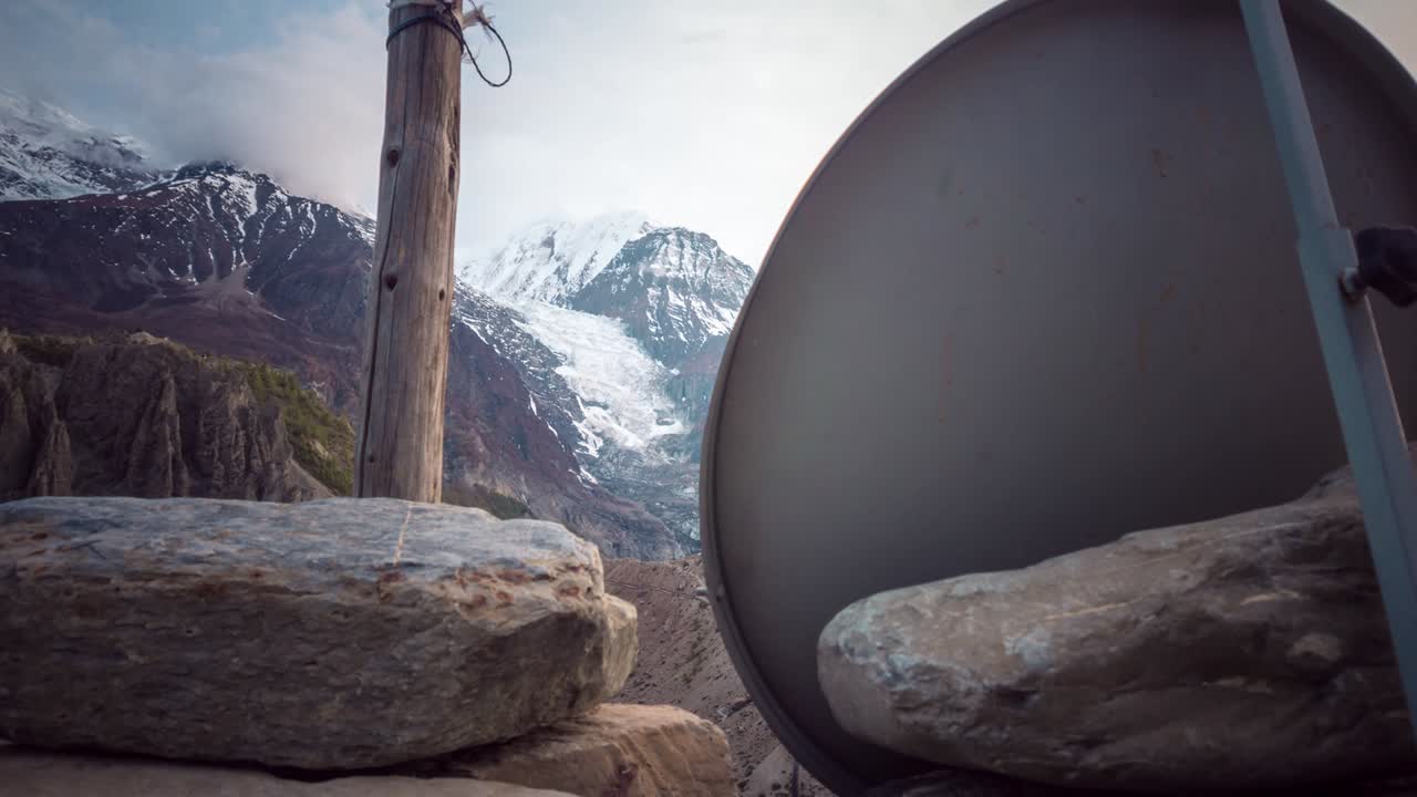 위성 안테나 네팔, 마