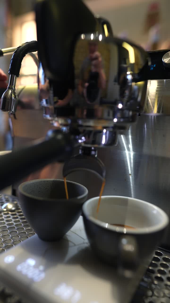 preparación de expresso