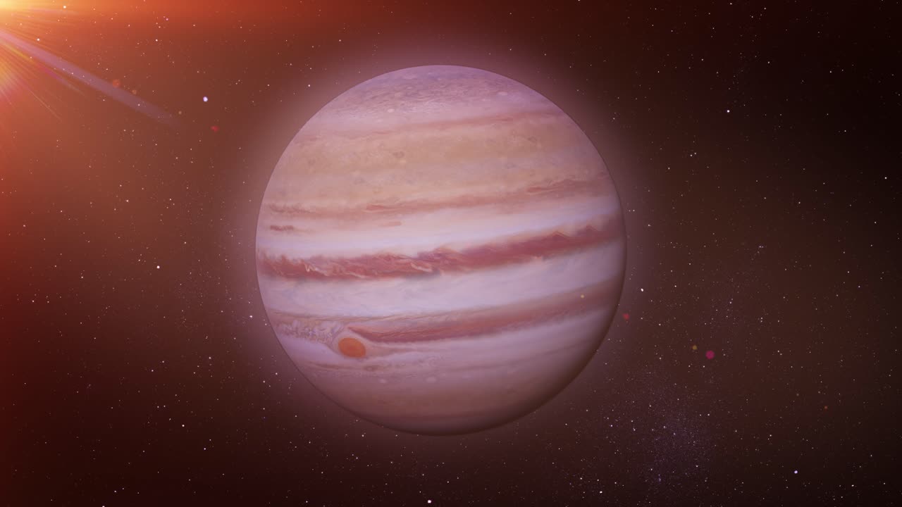 júpiter en el espacio