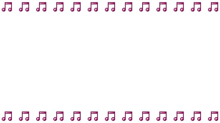 Pixel Art Mini Eighth notes Frame Animated Overlay 1080p Transparent 30 fps (1).mov