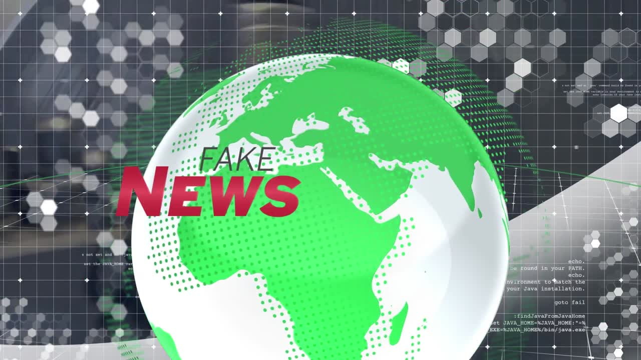 animación del procesamiento de datos en todo el mundo