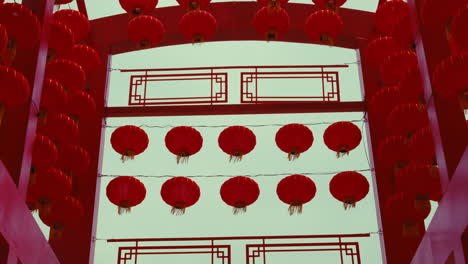 archway of red lanterns